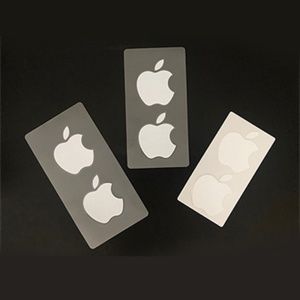 Apple Logo Accessories 3 Sticker Sheets